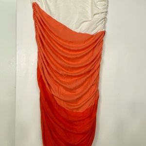 Dress! Red orange white